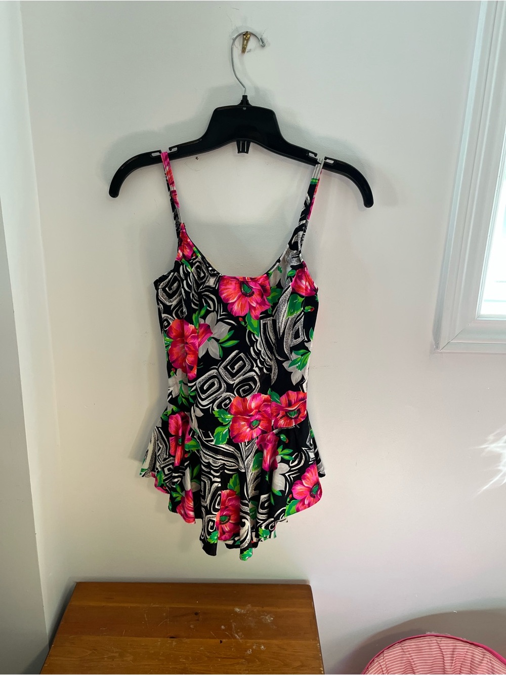 Vintage One Piece Bathing suit - Size small